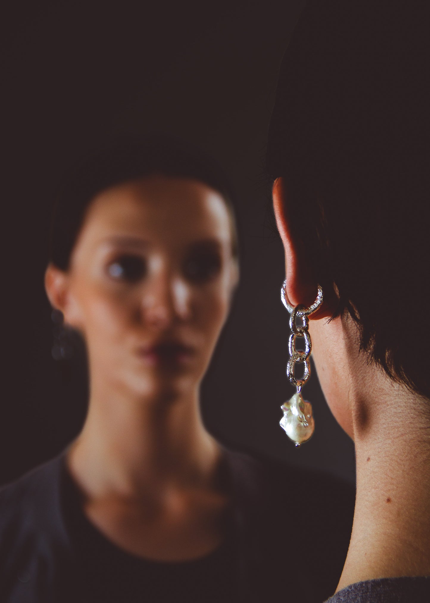 INCHATO PEARL EARCUFF