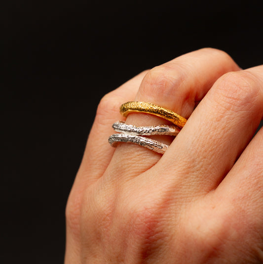 INCHATO BOLD GOLD RING