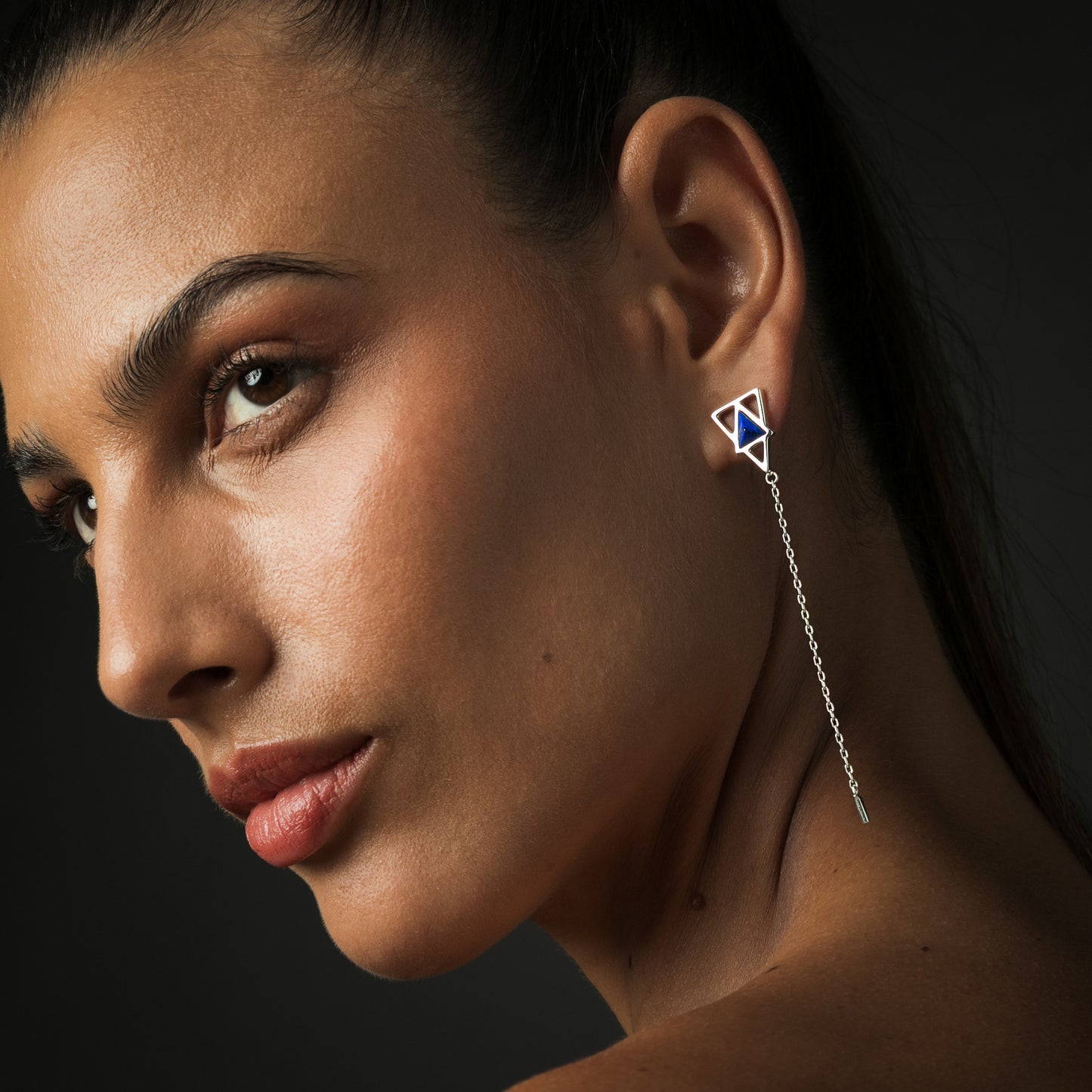 UNCU EARRINGS LAPSLAZULI