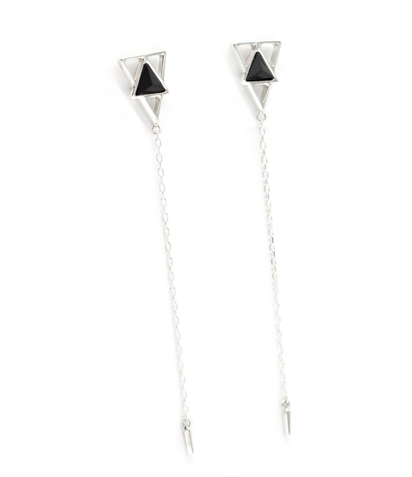 UNCU EARRINGS BLACK ONYX
