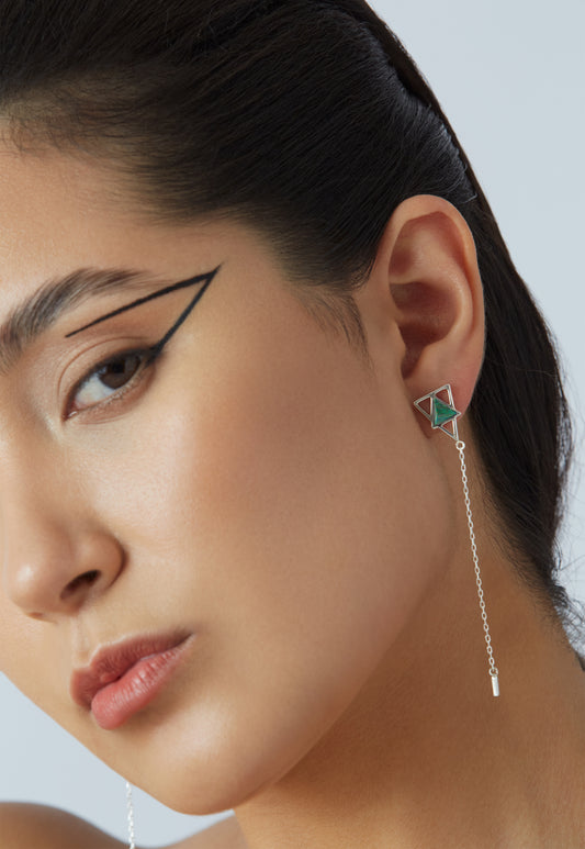 UNCU EARRINGS CHRYSOCOLLA