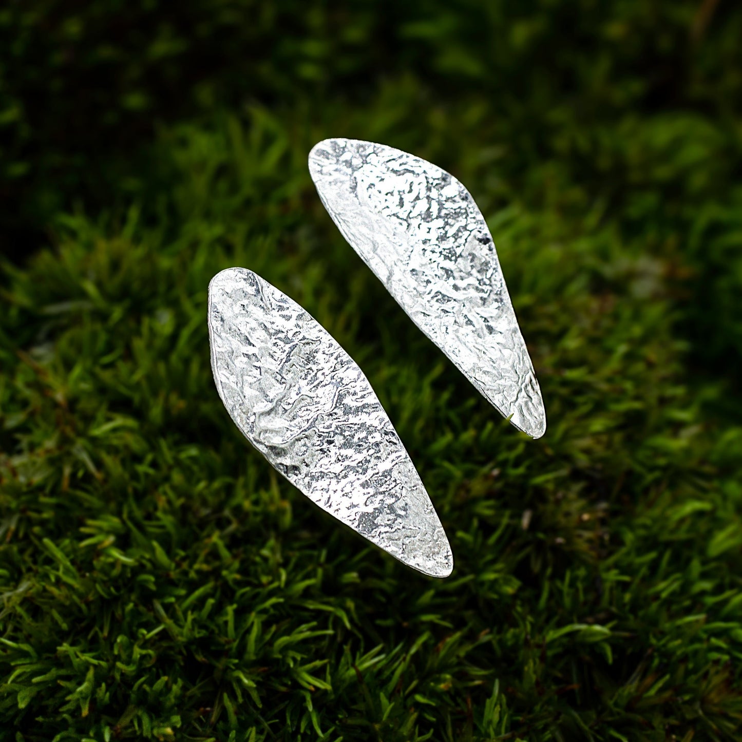 OSHI I SILVER EARRINGS