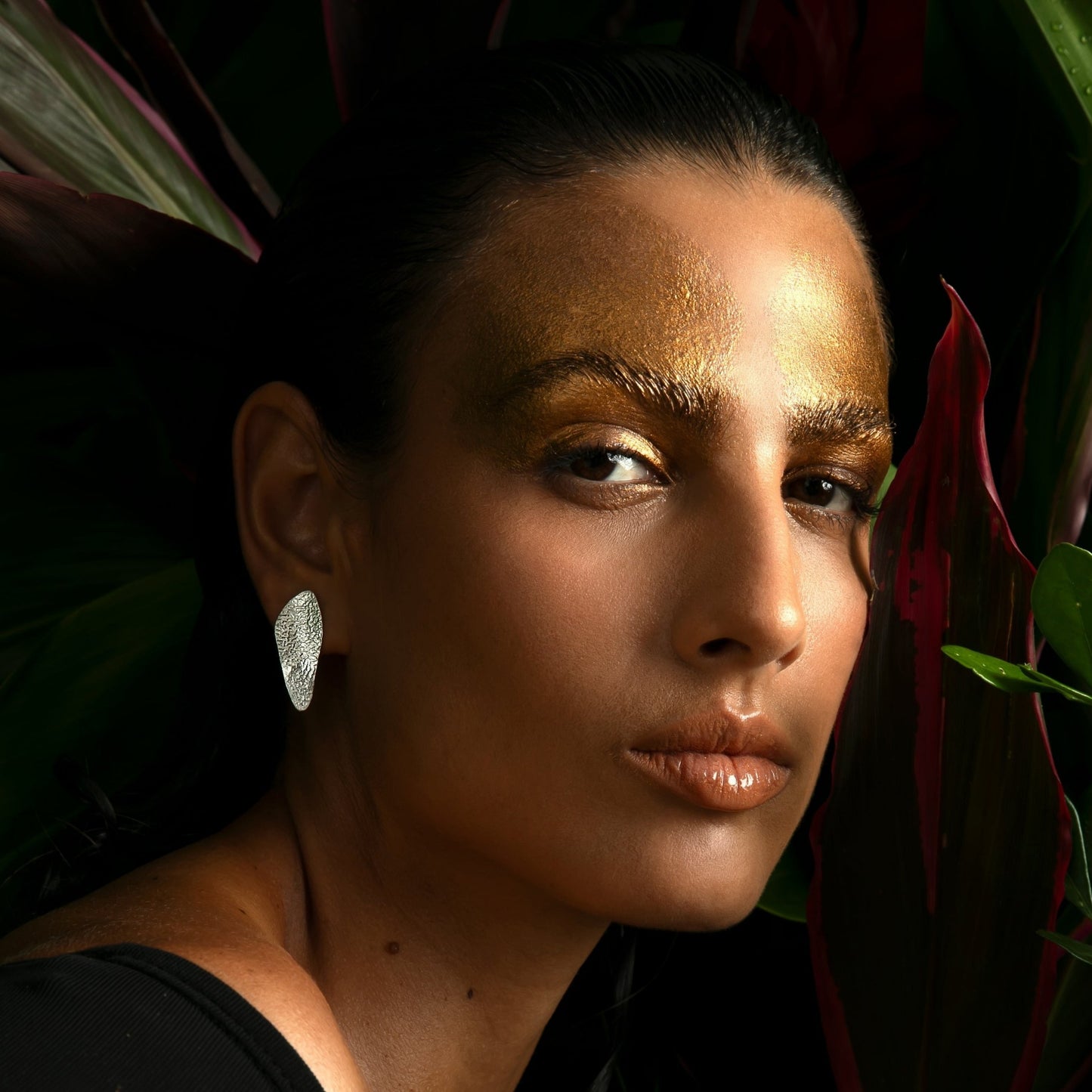 OSHI I SILVER EARRINGS