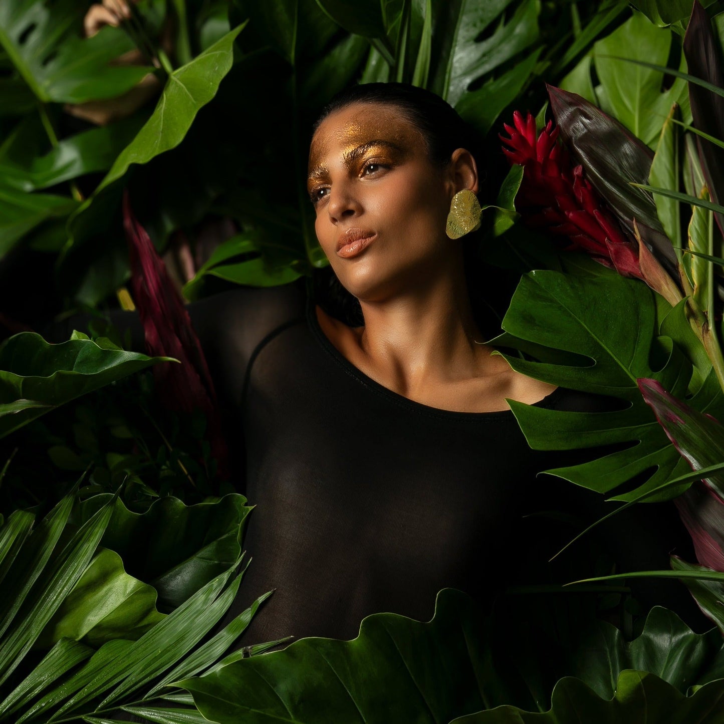 OSHI MAXI GOLD EARRINGS