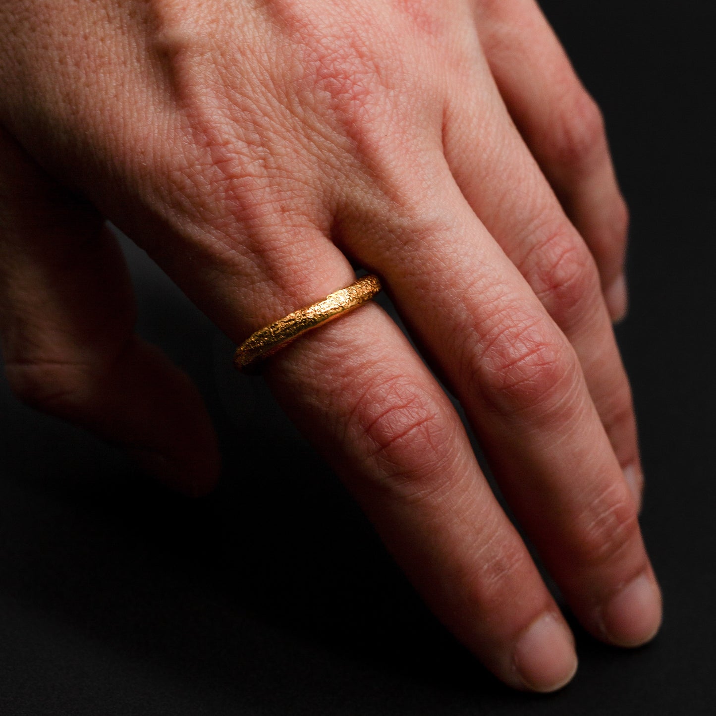 INCHATO BOLD GOLD RING