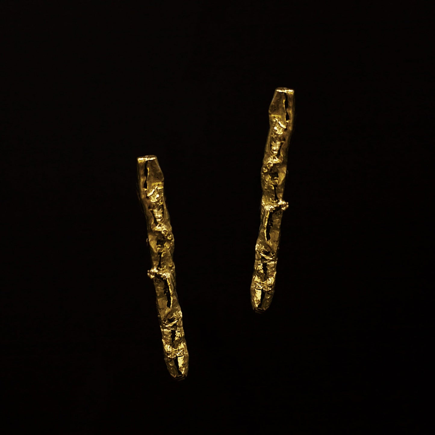 INCHATO GOLD MAXI EARRINGS // RESERVIERT