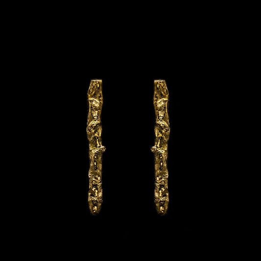 INCHATO GOLD MAXI EARRINGS // RESERVIERT