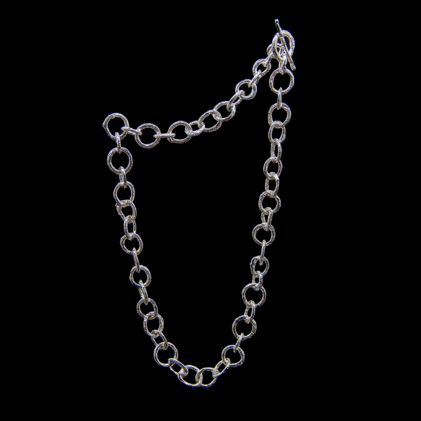 INCHATO BOLD SILVER NECKLACE CHAIN