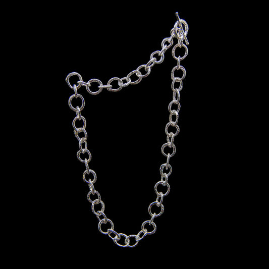 INCHATO BOLD SILVER NECKLACE CHAIN