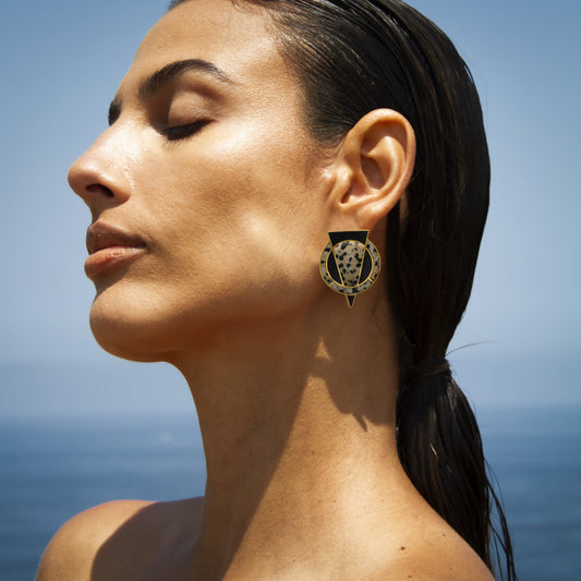 CARAL EARRINGS DALMATITA