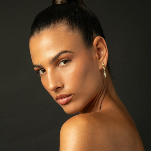 INCHATO GOLD MAXI EARRINGS // RESERVIERT