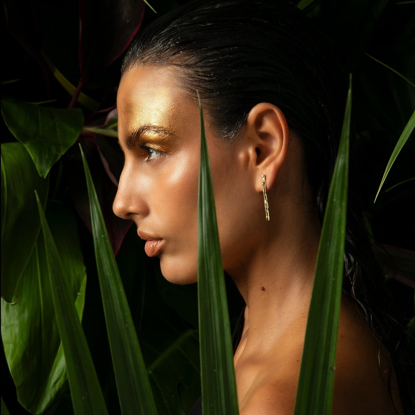 INCHATO GOLD MAXI EARRINGS // RESERVIERT