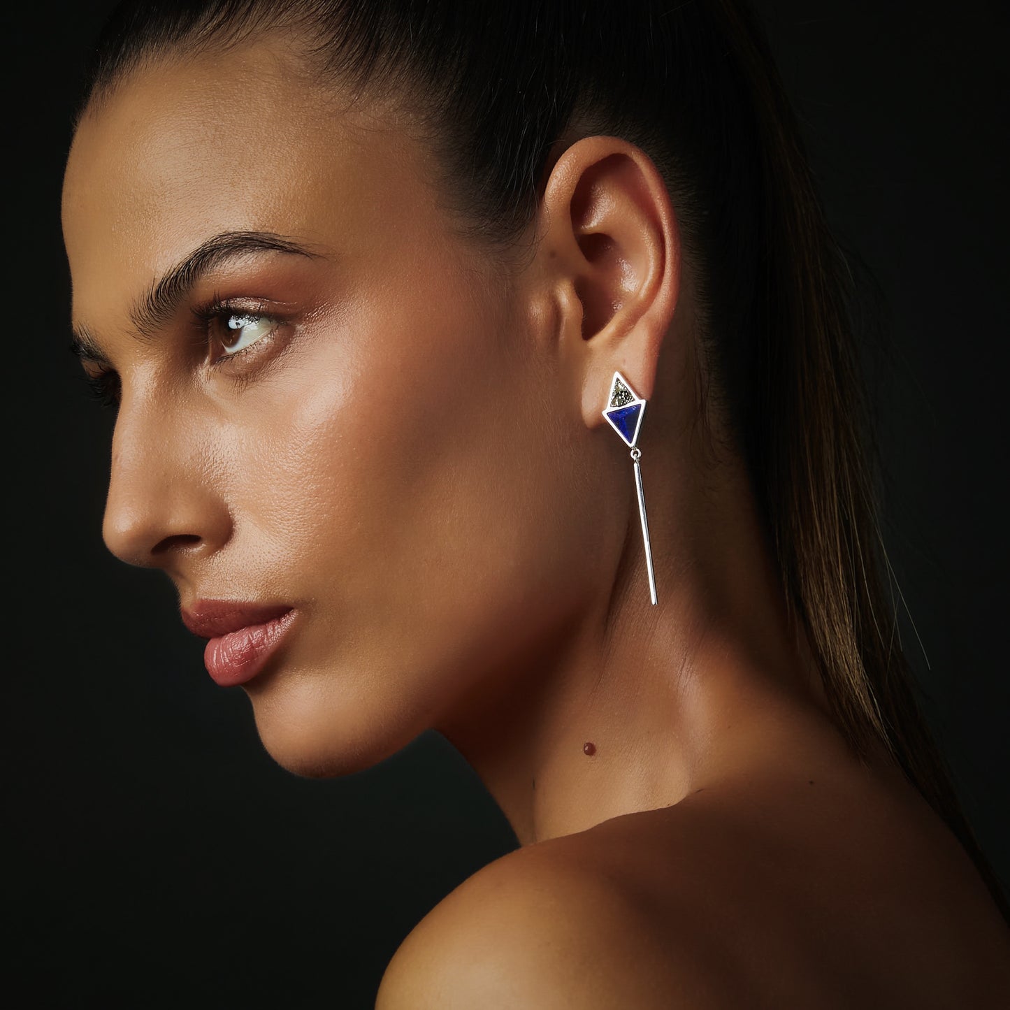 CHUNTU EARRINGS LAPISLAZULI