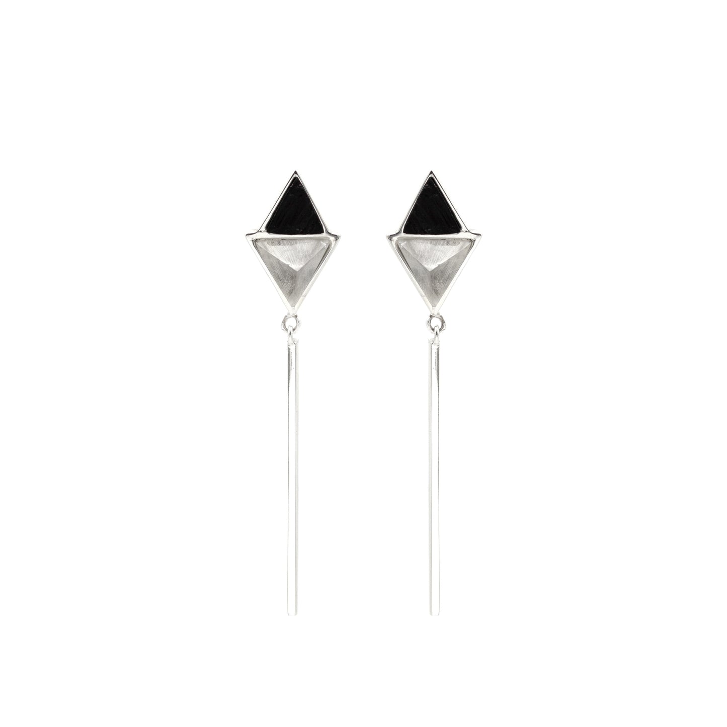 CHUNTU EARRINGS CRISTAL QUARTZ