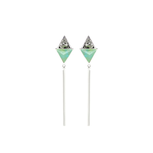 CHUNTU EARRINGS ANDEAN OPAL