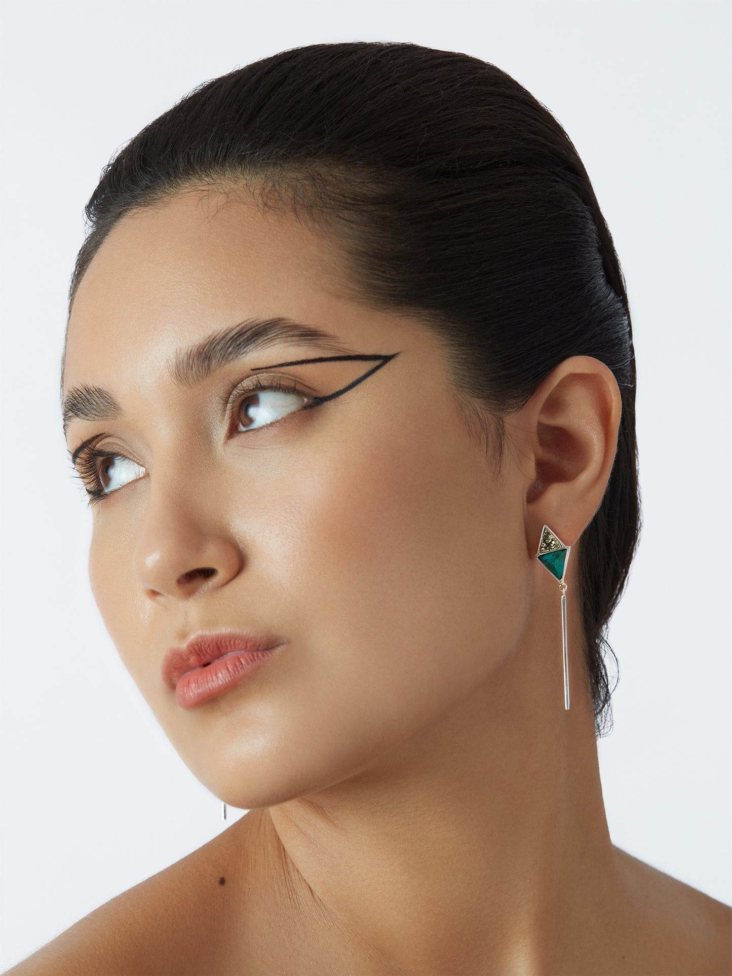 CHUNTU EARRINGS CHRYSOCOLLA