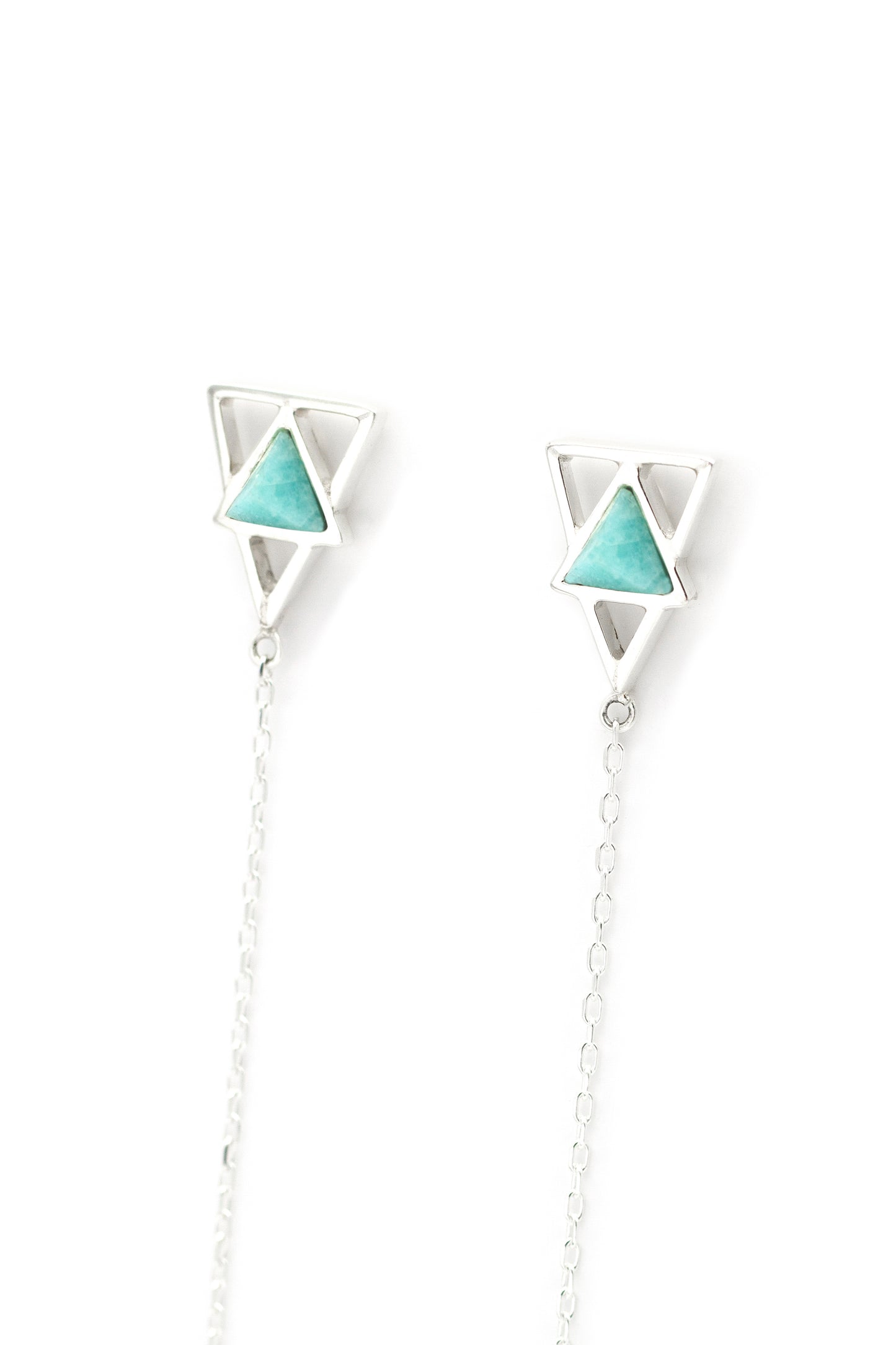 UNCU EARRINGS AMAZONITE