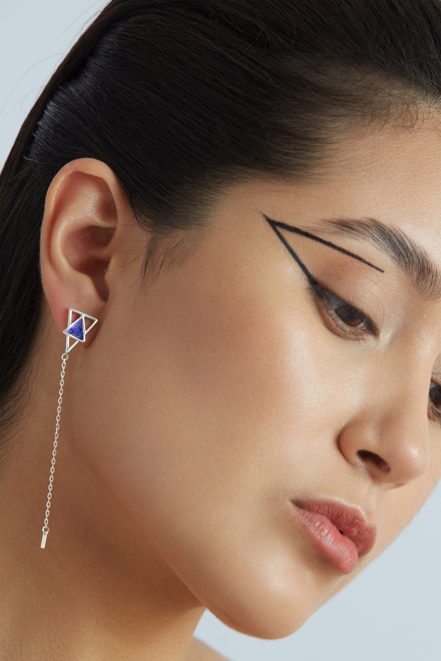 UNCU EARRINGS SODALITE