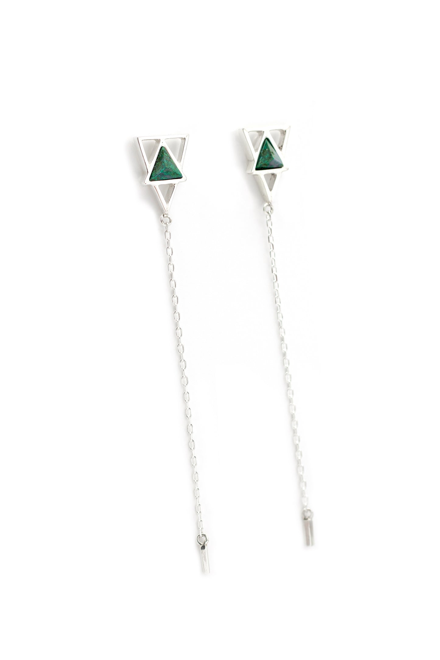 UNCU EARRINGS CHRYSOCOLLA